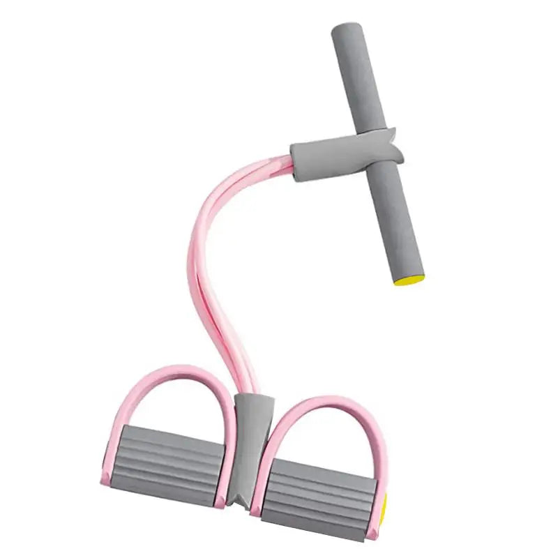 4-Tube Resistance Bands Yoga Pedal Puller for Fitness & Physical Therapy