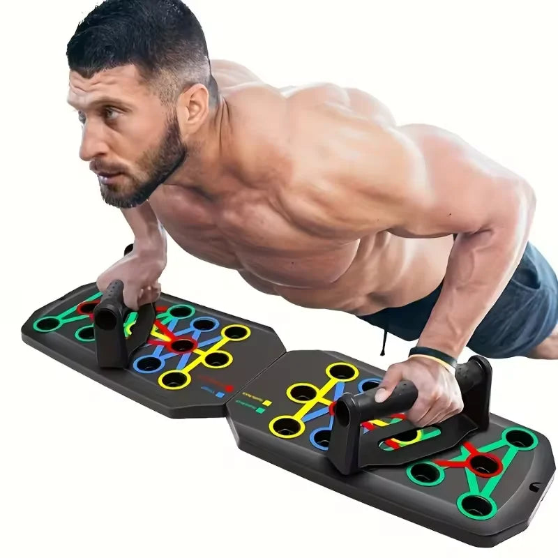 Portable Multifunctional Push Up Board - Foldable Fitness Training System