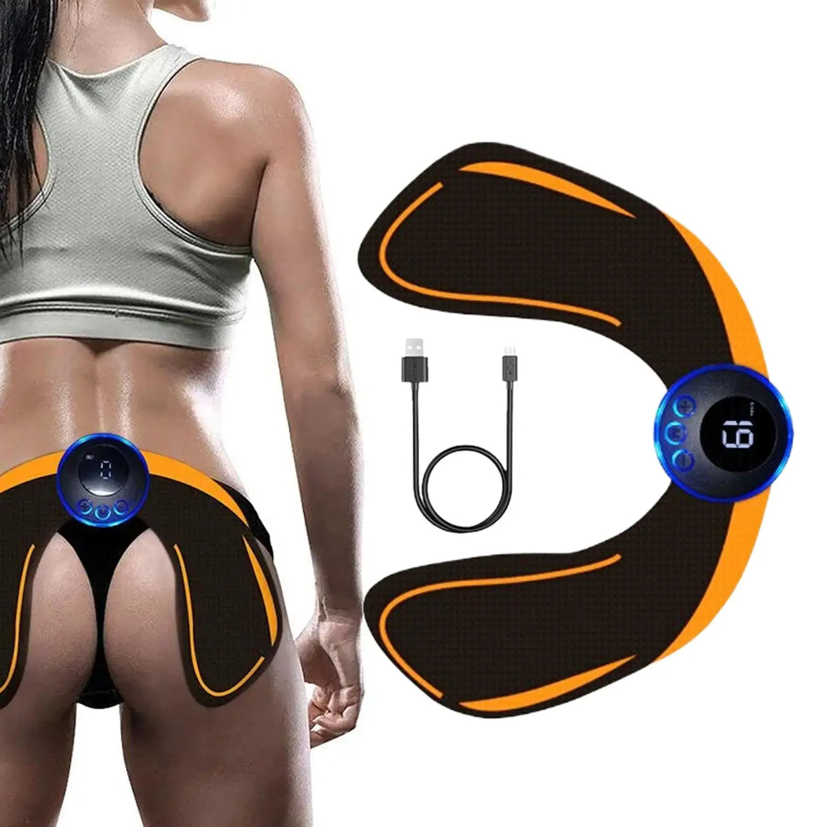 Portable Buttocks and Hip Trainer for Home Workouts