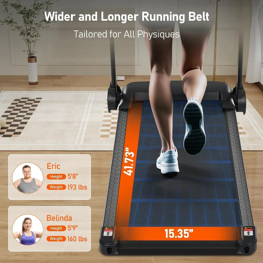 Foldable Treadmill with Incline & 3.0HP Motor - Home Fitness Walking Pad