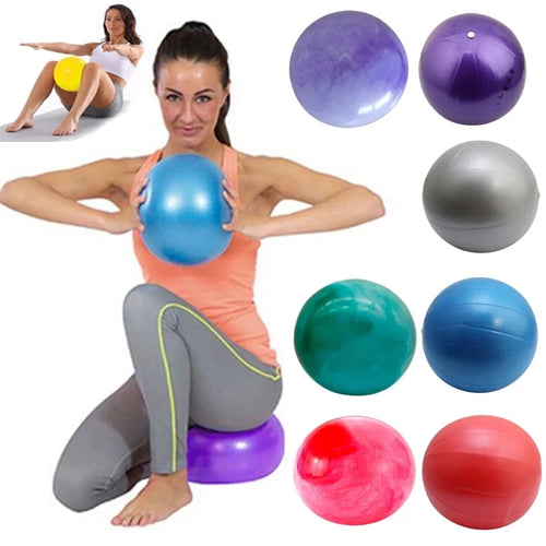 25cm Yoga Ball for Core Training and Balance Exercises