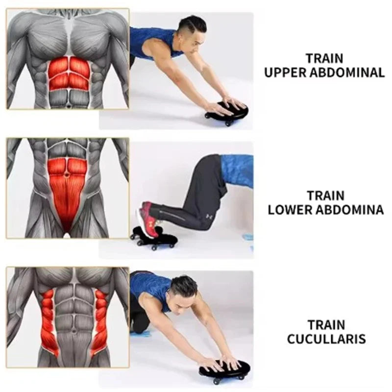 Stainless Steel Core Slider Discs for Ab Workouts & Full-Body Training