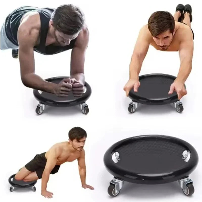 Stainless Steel Core Slider Discs for Ab Workouts & Full-Body Training