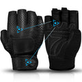 MOREOK Gym Gloves Non-Slip 3MM Padded Weight Lifting & Kettlebell Workout Gloves