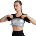 Women's Sauna Sweat Workout Top - Polyester Shapewear for Fitness